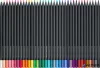 Színes ceruza készlet, háromszögletű, FABER-CASTELL 'Black Edition',  36 különböző szín