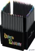 Színes ceruza készlet, háromszögletű, FABER-CASTELL 'Black Edition',  50 különböző szín