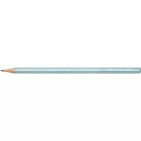   Grafitceruza, B, háromszögletű, FABER-CASTELL "Sparkle", metál óceánkék