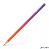 Grafitceruza, B, háromszögletű, FABER-CASTELL "Flow", piros-lila