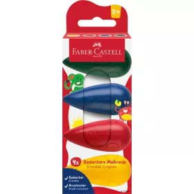   Zsírkréta készlet, FABER-CASTELL 'Marok', 4 különböző szín