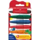 Zsírkréta készlet, FABER-CASTELL, 6 különböző szín