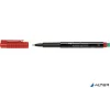 Alkoholos marker, OHP, 0,4 mm, FABER-CASTELL 'Multimark 1523', piros