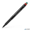 Alkoholos marker, OHP, 0,4 mm, FABER-CASTELL "Multimark 1523", piros