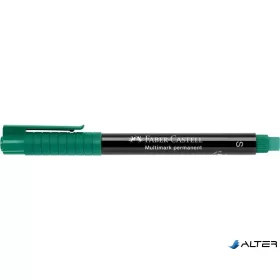   Alkoholos marker, OHP, 0,4 mm, FABER-CASTELL 'Multimark 1523', zöld