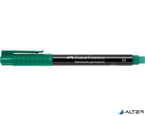 Alkoholos marker, OHP, 0,4 mm, FABER-CASTELL 'Multimark 1523', zöld