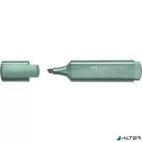   Szövegkiemelő, 1-5 mm, FABER-CASTELL '1546', metál zöld