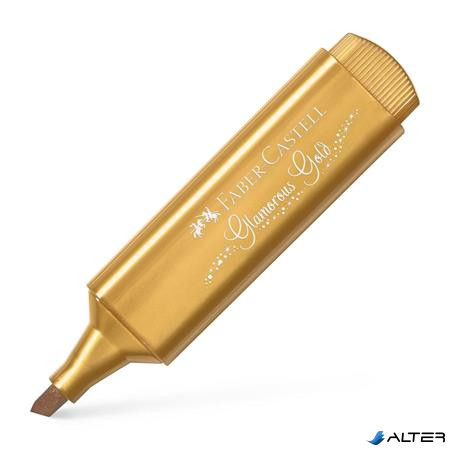 Szövegkiemelő, 1-5 mm, FABER-CASTELL '1546', metál arany