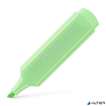 Szövegkiemelő, 1-5 mm, FABER-CASTELL "1546 Pastel", világoszöld