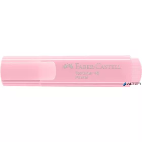   Szövegkiemelő, 1-5 mm, FABER-CASTELL "1546 Pastel", pasztell rózsaszín