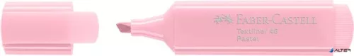 Szövegkiemelő, 1-5 mm, FABER-CASTELL "1546 Pastel", pasztell rózsaszín