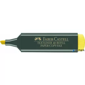   Szövegkiemelő, 1-5 mm, FABER-CASTELL, "Textliner 48", sárga