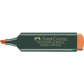   Szövegkiemelő, 1-5 mm, FABER-CASTELL, "Textliner 48", narancs