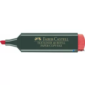   Szövegkiemelő, 1-5 mm, FABER-CASTELL, "Textliner 48", piros