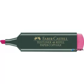   Szövegkiemelő, 1-5 mm, FABER-CASTELL, "Textliner 48", rózsaszín
