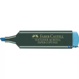   Szövegkiemelő, 1-5 mm, FABER-CASTELL, "Textliner 48", kék