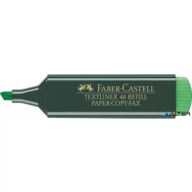   Szövegkiemelő, 1-5 mm, FABER-CASTELL, "Textliner 48", zöld