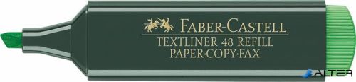 Szövegkiemelő, 1-5 mm, FABER-CASTELL, "Textliner 48", zöld