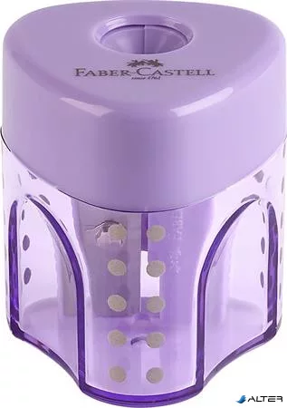 Hegyező display, egylyukú, tartályos FABER-CASTELL "GRIP Auto Mini", vegyes pasztell színek