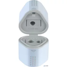   Hegyező, háromlyukú, FABER-CASTELL "Grip 2001 Trio", égkék