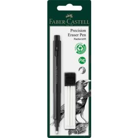 Radírstift, precíziós, 4 db pótbéllel, FABER-CASTELL