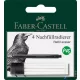 Pótbél precíziós radírstifthez, 4 darabos, FABER-CASTELL