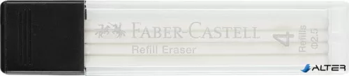 Pótbél precíziós radírstifthez, 4 darabos, FABER-CASTELL