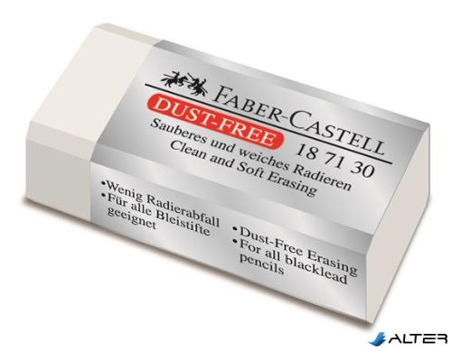 Radír, forgácsmentes, kicsi, FABER-CASTELL