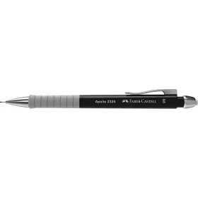   Nyomósirón, 0,5 mm, fekete tolltest, FABER-CASTELL 'Apollo 2325'