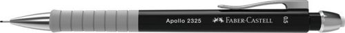 Nyomósirón, 0,5 mm, fekete tolltest, FABER-CASTELL 'Apollo 2325'