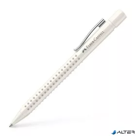   Golyóstoll, 1 mm, XB, nyomógombos, fehér tolltest, FABER-CASTELLG "Grip 2010 Harmony", kék