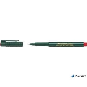   Tűfilc, 0,4 mm, FABER-CASTELL 'Finepen 1511', piros