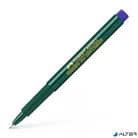 Tűfilc, 0,4 mm, FABER-CASTELL 'Finepen 1511', kék