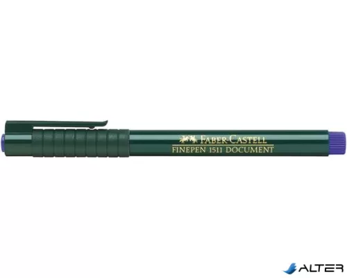 Tűfilc, 0,4 mm, FABER-CASTELL 'Finepen 1511', kék