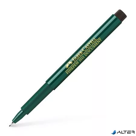Tűfilc, 0,4 mm, FABER-CASTELL "Finepen 1511", fekete