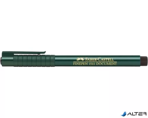 Tűfilc, 0,4 mm, FABER-CASTELL "Finepen 1511", fekete
