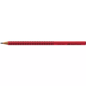   Grafitceruza, B, háromszögletű, FABER-CASTELL 'Grip 2001', piros