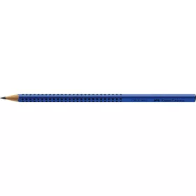   Grafitceruza, B, háromszögletű, FABER-CASTELL 'Grip 2001', kék