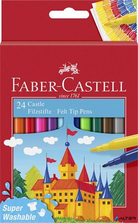 Filctoll készlet, FABER-CASTELL, 24 különböző szín 'Castle'