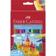 Filctoll készlet, FABER-CASTELL, 24 különböző szín 'Castle'