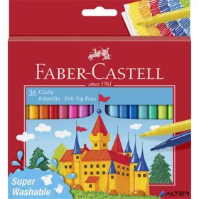   Filctoll készlet, FABER-CASTELL, 36 különböző szín 'Castle'