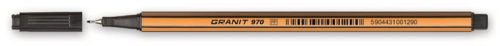 Tűfilc, 0,4 mm, GRANIT 'C970', fekete