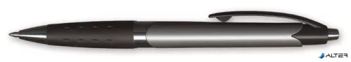 Golyóstoll, 0,4 mm, nyomógombos, vegyes színű test, GRANIT "D510", kék