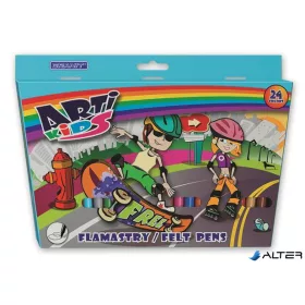   Filctoll készlet, GRANIT "Arti Kids", 24 különböző szín