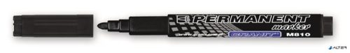 Alkoholos marker, 1,5-2,5 mm, kúpos, GRANIT "Piccolo M810", fekete