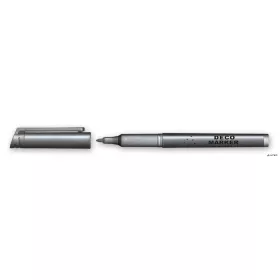 Dekormarker, 1 mm, kúpos, GRANIT 'M850', ezüst