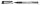 Alkoholos marker, OHP, 0,7 mm, GRANIT "M857", fekete