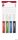 Flipchart marker készlet, 1-3 mm, kúpos, ICO 'Artip 11', 4 különböző szín