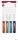 Flipchart marker készlet, 1-3 mm, kúpos, ICO "Artip 11", 4 különböző szín