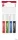Flipchart marker készlet, 1-3 mm, kúpos, ICO "Artip 11", 4 különböző szín